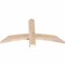 Ekena Millwork Bellingham Smooth Timber Gable Bracket, Douglas Fir, 36"W x 19"H x 1 1/2"D x 3 1/2"F, 13/12 Pitch GBW036X19X0204BEL00SDF - alternate 4